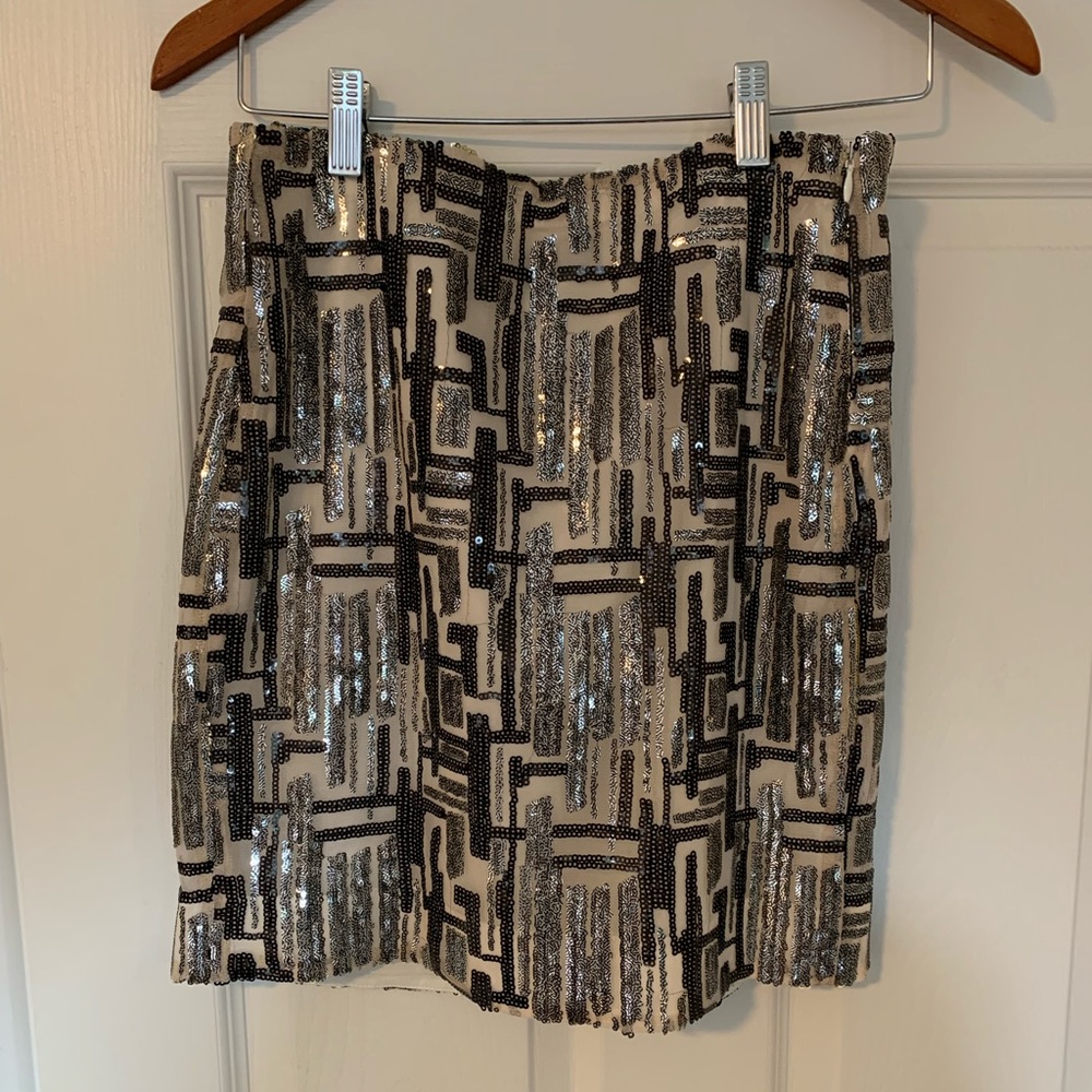RW&Co Sequin Mini Skirt - size 0